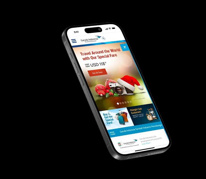 Improving User Experience and Conversion for Garuda Indonesia’s Digital Platform
